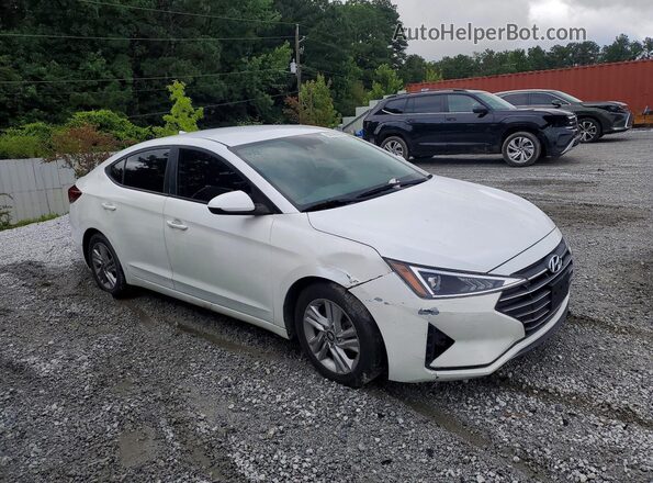 5NPD84LF6LH626709 2020 HYUNDAI ELANTRA White Front right