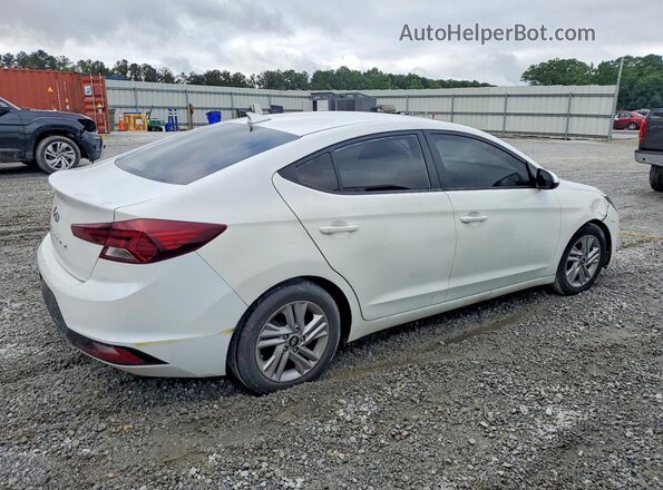 5NPD84LF6LH626709 2020 HYUNDAI ELANTRA White Rear right
