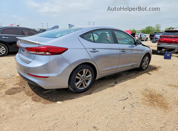 5NPD84LF7HH005695 2017 HYUNDAI ELANTRA Серебряный Задняя правая четверть