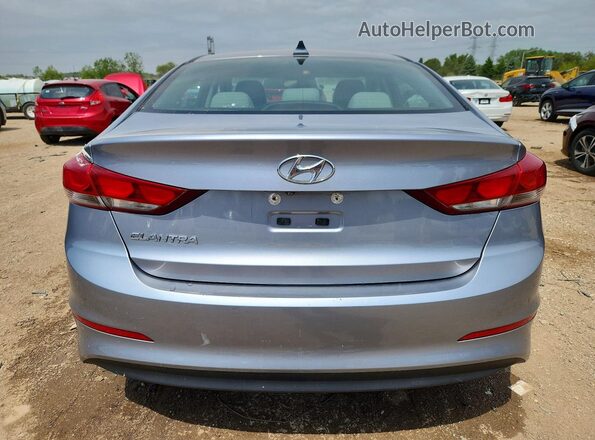 5NPD84LF7HH005695 2017 HYUNDAI ELANTRA Серебряный Вид сзади