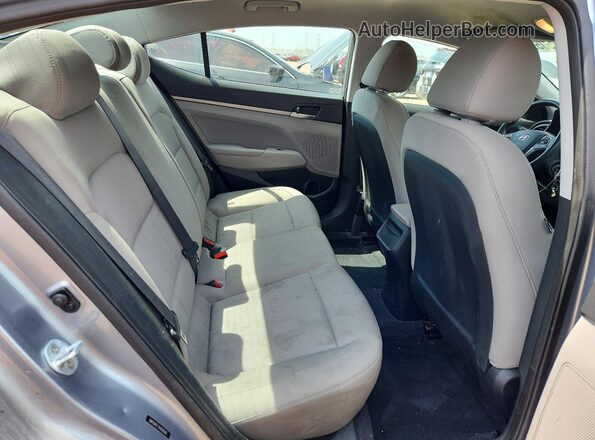 5NPD84LF7HH005695 2017 HYUNDAI ELANTRA Серебряный Вид задних сидений