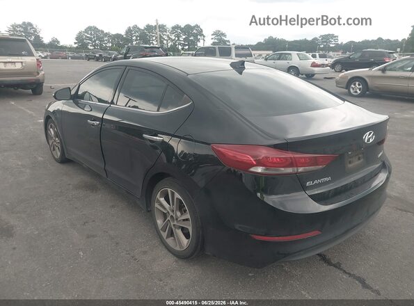 5NPD84LF7HH011710 2017 HYUNDAI ELANTRA Black Հետևի ձախ
