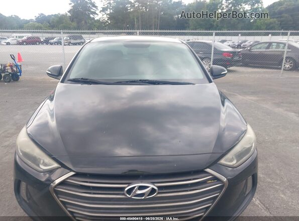 5NPD84LF7HH011710 2017 HYUNDAI ELANTRA Black Սարքավորումների վահանակի տեսք