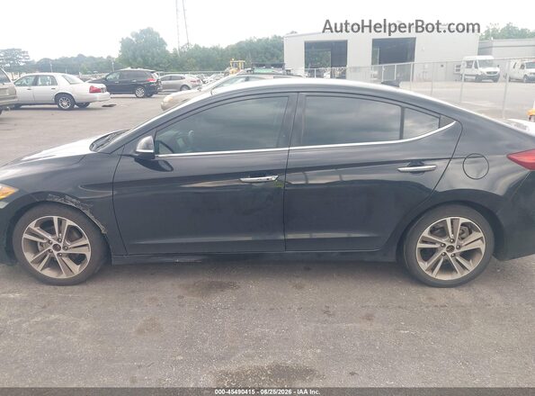 5NPD84LF7HH011710 2017 HYUNDAI ELANTRA Black Սալոնի 360 աստիճան տեսք