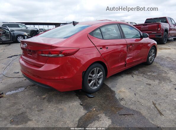 5NPD84LF7HH012422 2017 HYUNDAI ELANTRA Red Tył prawy