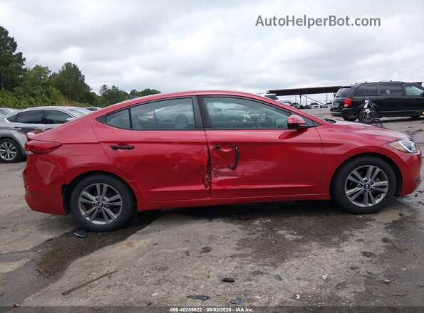 5NPD84LF7HH012422 2017 HYUNDAI ELANTRA Red Widok wnętrza 360 stopni