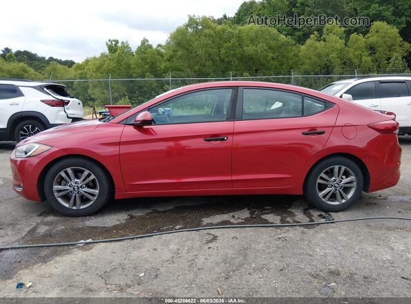 5NPD84LF7HH012422 2017 HYUNDAI ELANTRA Red 