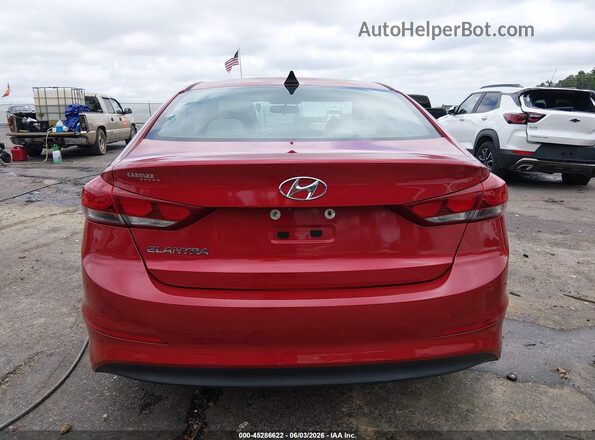 5NPD84LF7HH012422 2017 HYUNDAI ELANTRA Red 