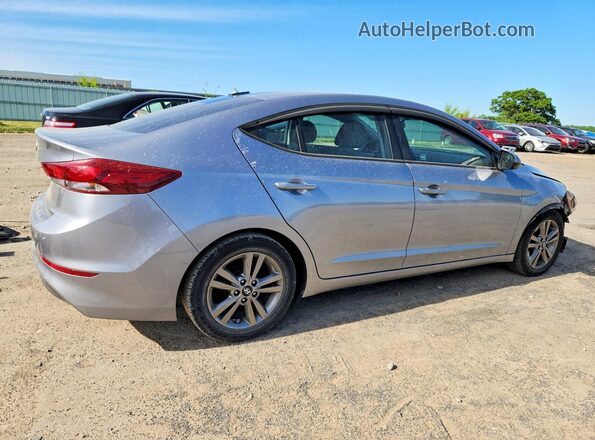 5NPD84LF7HH018379 2017 HYUNDAI ELANTRA Silver 
