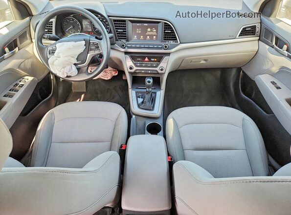 5NPD84LF7HH018379 2017 HYUNDAI ELANTRA Silver 