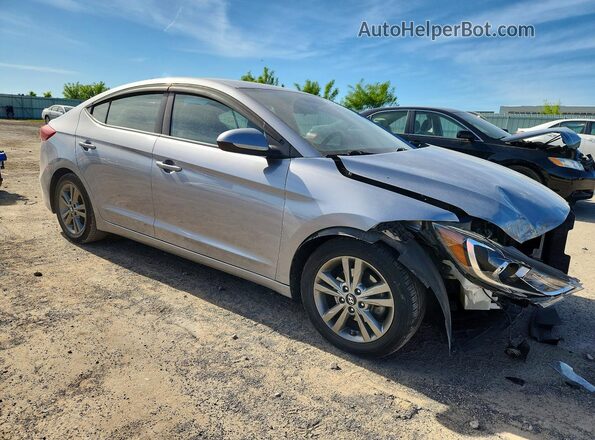 5NPD84LF7HH018379 2017 HYUNDAI ELANTRA Silver 