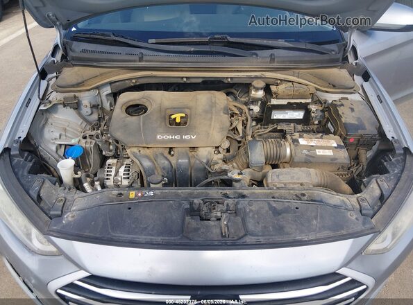 5NPD84LF7HH091252 2017 HYUNDAI ELANTRA Gray Вид ззаду