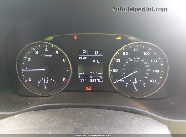 5NPD84LF7HH091252 2017 HYUNDAI ELANTRA Gray Вид задніх сидінь