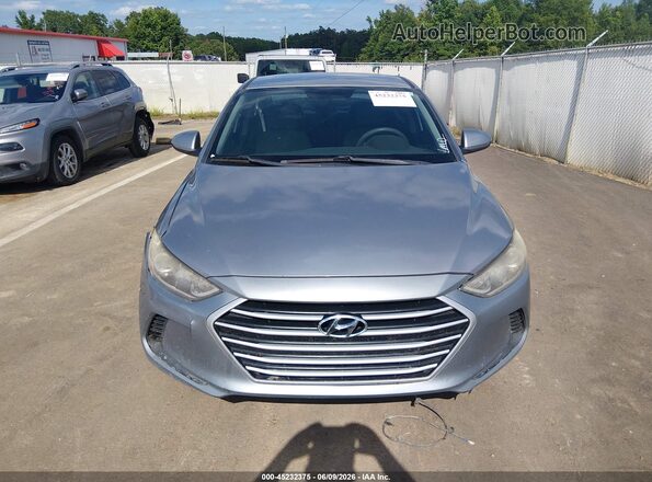5NPD84LF7HH091252 2017 HYUNDAI ELANTRA Gray Вид задньої частини салону