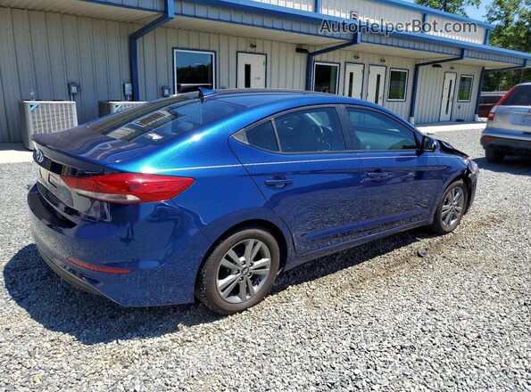 5NPD84LF7HH134245 2017 HYUNDAI ELANTRA Blue უკანა მარჯვენა