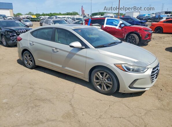 5NPD84LF7HH143639 2017 HYUNDAI ELANTRA Beige 