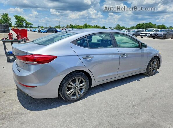 5NPD84LF7HH145228 2017 HYUNDAI ELANTRA Silver Rear right
