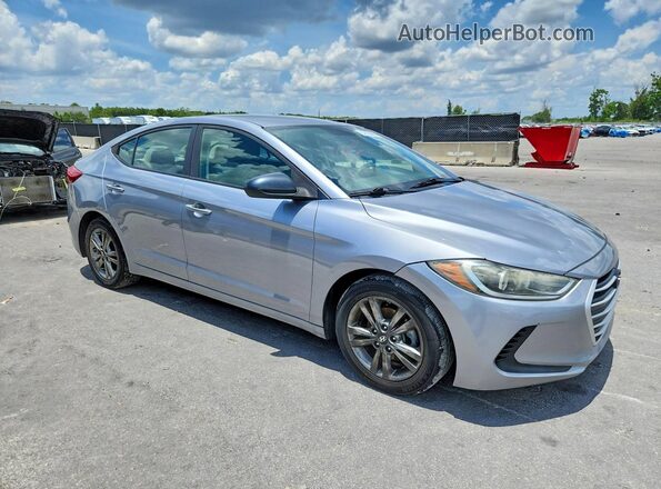 5NPD84LF7HH145228 2017 HYUNDAI ELANTRA Silver Front right