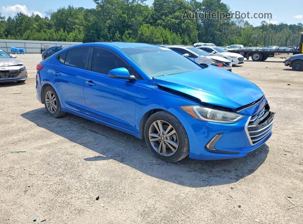 5NPD84LF7HH151532 2017 HYUNDAI ELANTRA Blue წინა მარჯვენა