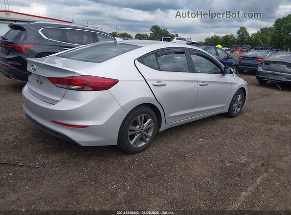 5NPD84LF7HH171828 2017 HYUNDAI ELANTRA Silver Rear right