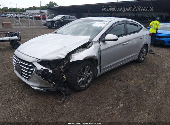 5NPD84LF7HH171828 2017 HYUNDAI ELANTRA Silver Front left