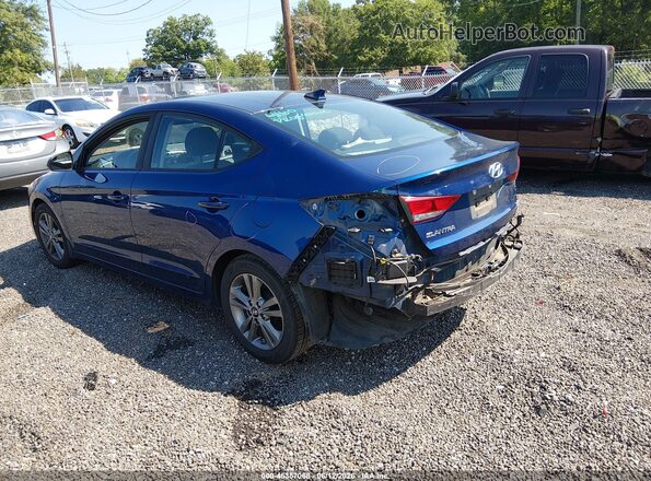 5NPD84LF7HH211440 2017 HYUNDAI ELANTRA Blue უკანა მარცხენა