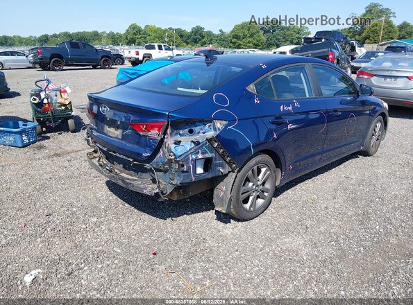 5NPD84LF7HH211440 2017 HYUNDAI ELANTRA Blue უკანა მარჯვენა