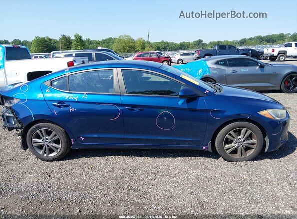 5NPD84LF7HH211440 2017 HYUNDAI ELANTRA Blue სალონის 360-გრადუსიანი ხედი