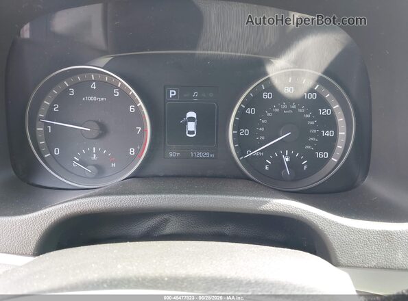 5NPD84LF7JH239728 2018 HYUNDAI ELANTRA Gray უკანა სავარძლების ხედი