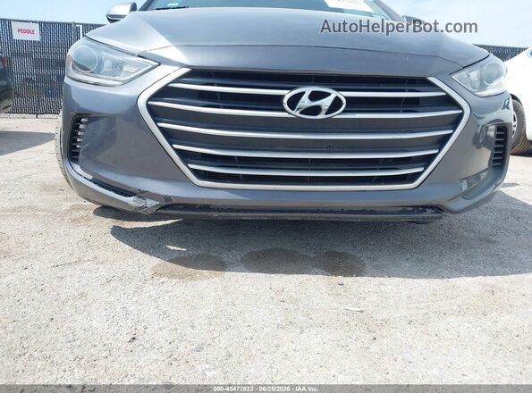 5NPD84LF7JH239728 2018 HYUNDAI ELANTRA Gray 