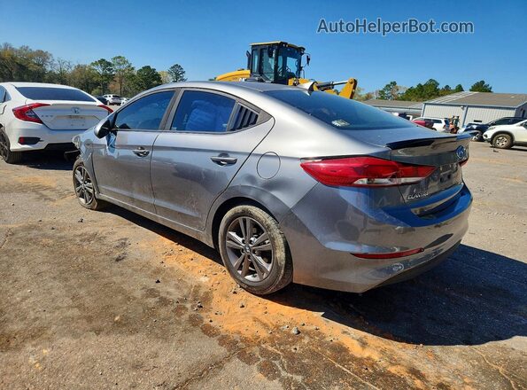 5NPD84LF7JH243732 2018 HYUNDAI ELANTRA Серый Задняя левая четверть