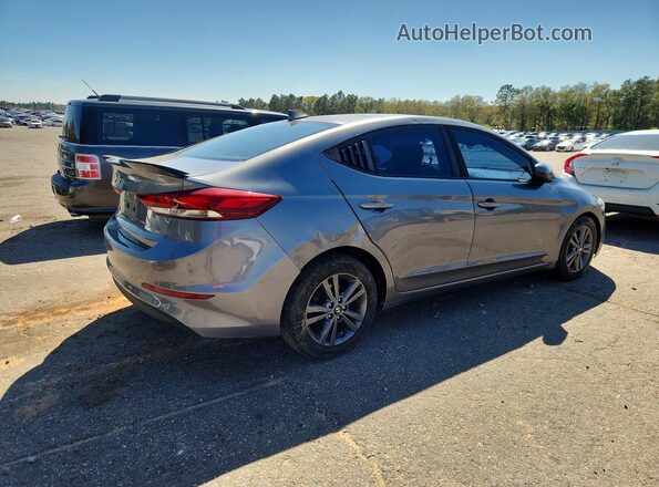 5NPD84LF7JH243732 2018 HYUNDAI ELANTRA Серый Задняя правая четверть