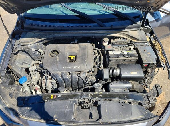 5NPD84LF7JH243732 2018 HYUNDAI ELANTRA Серый Вид задней части салона