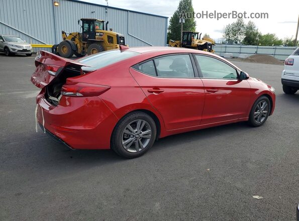 5NPD84LF7JH266749 2018 HYUNDAI ELANTRA Orange უკანა მარჯვენა