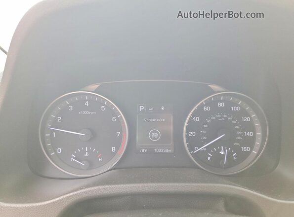 5NPD84LF7JH266749 2018 HYUNDAI ELANTRA Orange ხელსაწყოთა პანელის ხედი