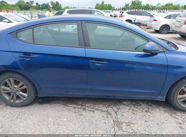 5NPD84LF7JH290453 2018 HYUNDAI ELANTRA Blue 