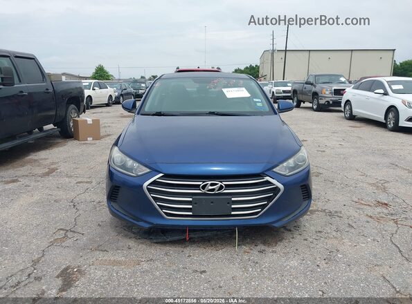 5NPD84LF7JH290453 2018 HYUNDAI ELANTRA Blue 