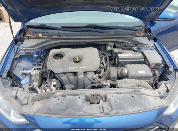 5NPD84LF7JH290453 2018 HYUNDAI ELANTRA Blue 