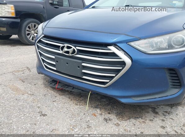 5NPD84LF7JH290453 2018 HYUNDAI ELANTRA Blue 