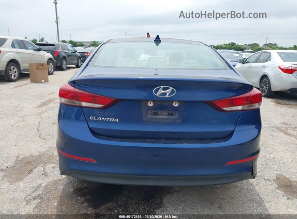 5NPD84LF7JH290453 2018 HYUNDAI ELANTRA Blue 