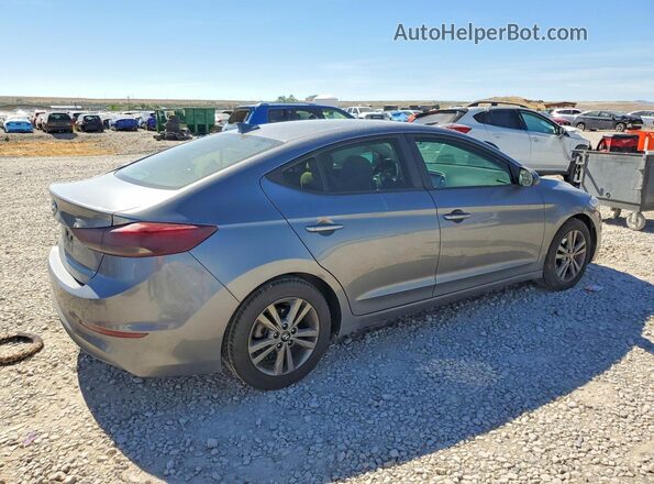 5NPD84LF7JH324553 2018 HYUNDAI ELANTRA Gray 