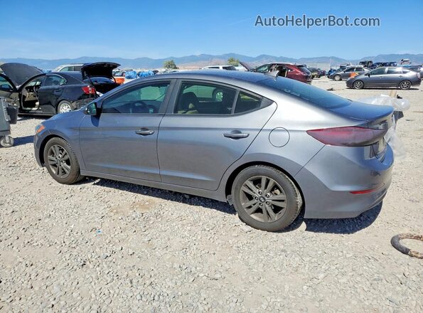 5NPD84LF7JH324553 2018 HYUNDAI ELANTRA Gray 