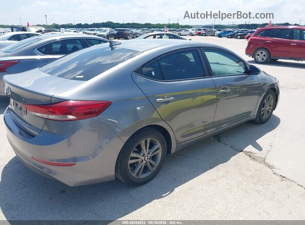 5NPD84LF7JH325279 2018 HYUNDAI ELANTRA Silver Задня права чверть