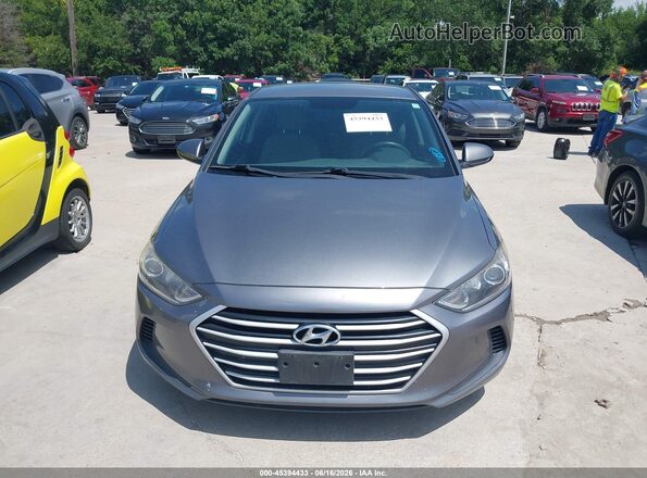 5NPD84LF7JH325279 2018 HYUNDAI ELANTRA Silver Вид щитка приладів