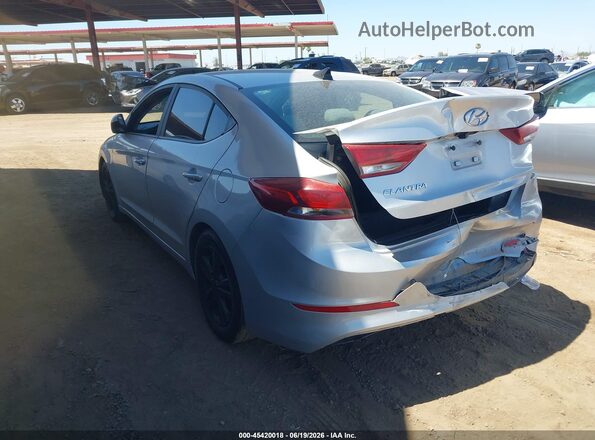5NPD84LF7JH340302 2018 HYUNDAI ELANTRA Silver Tył lewy