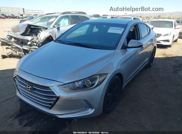 5NPD84LF7JH340302 2018 HYUNDAI ELANTRA Silver Przód lewy