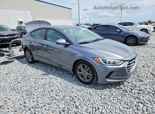 5NPD84LF7JH342101 2018 HYUNDAI ELANTRA Gray 