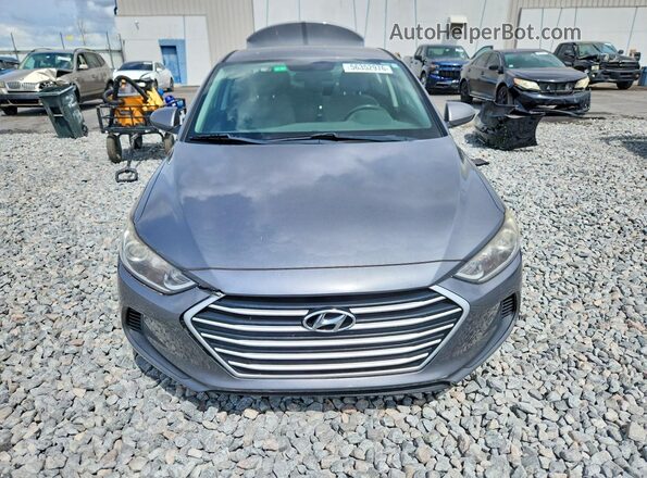 5NPD84LF7JH342101 2018 HYUNDAI ELANTRA Gray 
