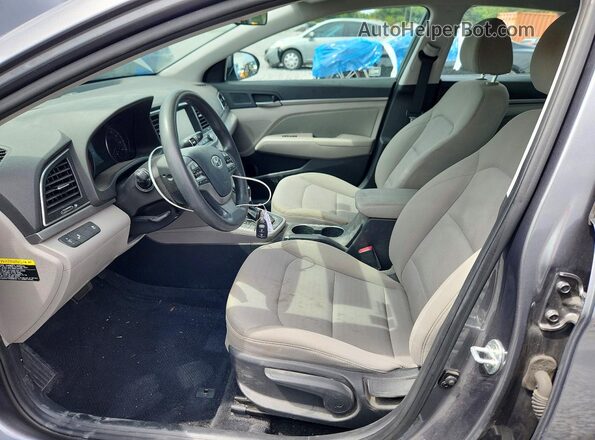 5NPD84LF7JH342101 2018 HYUNDAI ELANTRA Gray 