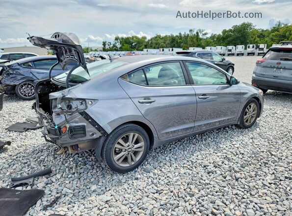 5NPD84LF7JH342101 2018 HYUNDAI ELANTRA Gray 